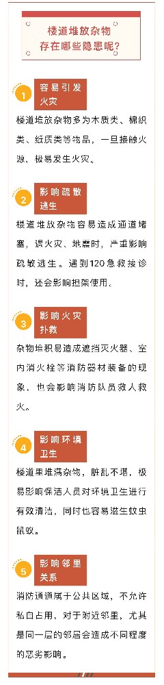 物业温馨提示：肃清楼道，人人有责！